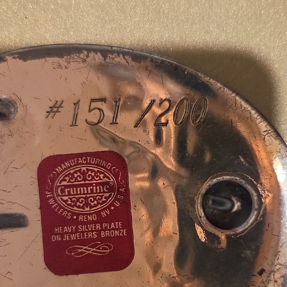 Carson City Nevada 50th Anniversary Belt Buckle VINTAGE - Picture 4 of 7